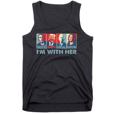 IM With Her Kamala Vote For 2024 President Kamala Harris Tank Top