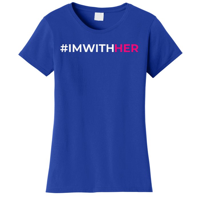 IM With Her Kamala Harris 2024 Women's T-Shirt