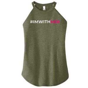 IM With Her Kamala Harris 2024 Women's Perfect Tri Rocker Tank