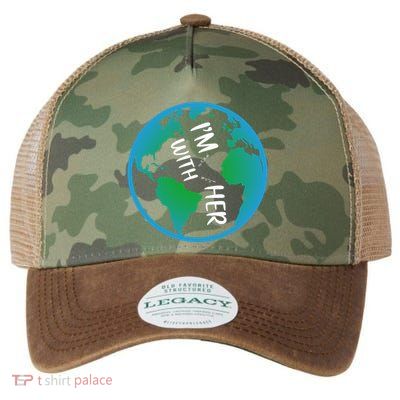 Im With Her Earth Day Legacy Tie Dye Trucker Hat