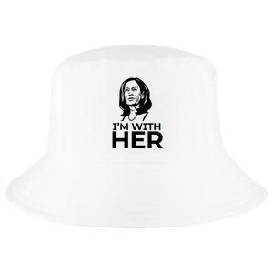 IM With Her 2024 Vote President Kamala Harris Election Meme Cool Comfort Performance Bucket Hat