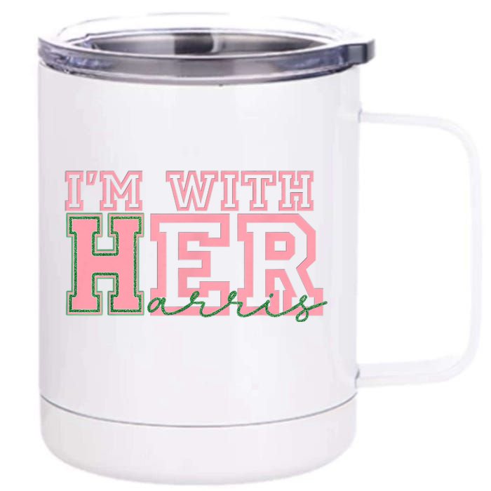 Im With Her Harris 12 oz Stainless Steel Tumbler Cup