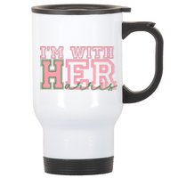 Im With Her Harris Stainless Steel Travel Mug