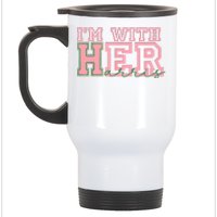 Im With Her Harris Stainless Steel Travel Mug