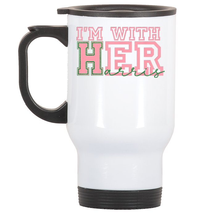 Im With Her Harris Stainless Steel Travel Mug