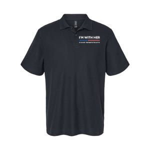 IM With Her Save Democracy 2024 President Softstyle Adult Sport Polo