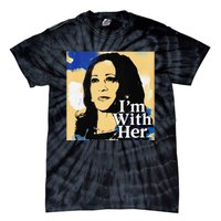 IM With Her Retro Retro Kamala Tie-Dye T-Shirt