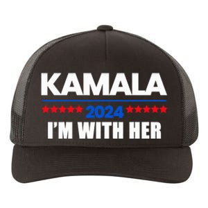 IM With Her Kamala Vote For 2024 President Kamala Harris Yupoong Adult 5-Panel Trucker Hat