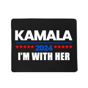 IM With Her Kamala Vote For 2024 President Kamala Harris Mousepad