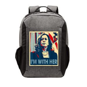 Im With Her Kamala Vote For 2024 President Kamala Harris Vote President Kamala Vector Backpack