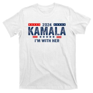 IM With Her Kamala Vote For 2024 President Kamalaharris T-Shirt