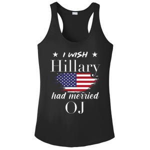 I Wish Hillary Ladies PosiCharge Competitor Racerback Tank