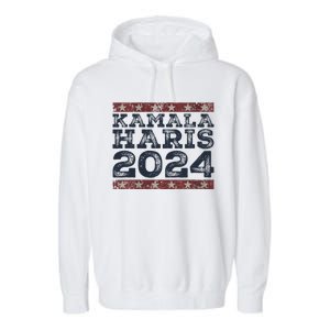 IM With Her Kamala Vote For 2024 President Kamala Harris Garment-Dyed Fleece Hoodie