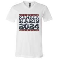 IM With Her Kamala Vote For 2024 President Kamala Harris V-Neck T-Shirt