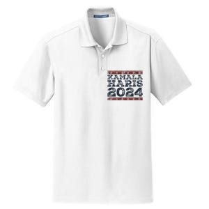 IM With Her Kamala Vote For 2024 President Kamala Harris Dry Zone Grid Polo