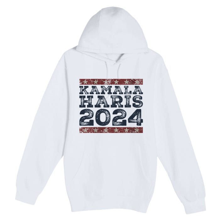 IM With Her Kamala Vote For 2024 President Kamala Harris Premium Pullover Hoodie