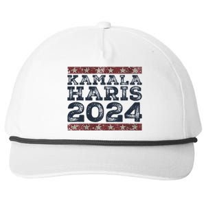 IM With Her Kamala Vote For 2024 President Kamala Harris Snapback Five-Panel Rope Hat