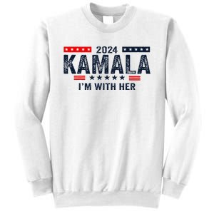 IM With Her Kamala Vote For 2024 President Kamala Harris Sweatshirt