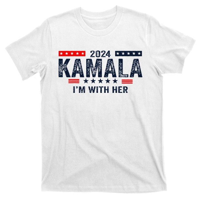 IM With Her Kamala Vote For 2024 President Kamala Harris T-Shirt