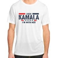 IM With Her Kamala Vote For 2024 President Kamala Harris Adult ChromaSoft Performance T-Shirt