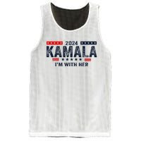 IM With Her Kamala Vote For 2024 President Kamala Harris Mesh Reversible Basketball Jersey Tank