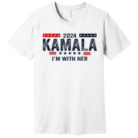 IM With Her Kamala Vote For 2024 President Kamala Harris Premium T-Shirt