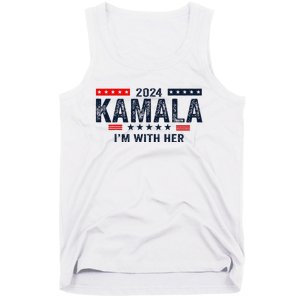 IM With Her Kamala Vote For 2024 President Kamala Harris Tank Top