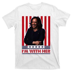 IM With Her Kamala Vote For 2024 President Kamala Harris T-Shirt