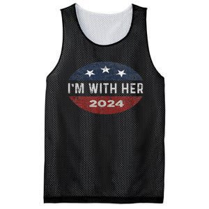 IM With Her Kamala Vote For 2024 President Kamala Harris Mesh Reversible Basketball Jersey Tank