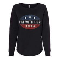 IM With Her Kamala Vote For 2024 President Kamala Harris Womens California Wash Sweatshirt