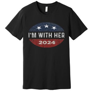 IM With Her Kamala Vote For 2024 President Kamala Harris Premium T-Shirt