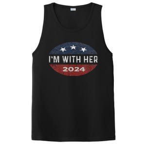 IM With Her Kamala Vote For 2024 President Kamala Harris PosiCharge Competitor Tank