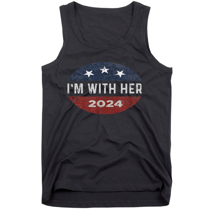 IM With Her Kamala Vote For 2024 President Kamala Harris Tank Top