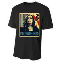 IM With Her Kamala Vote For 2024 President Kamala Harris Performance Sprint T-Shirt