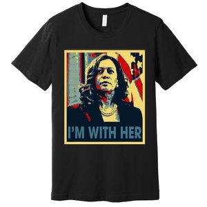 IM With Her Kamala Vote For 2024 President Kamala Harris Premium T-Shirt