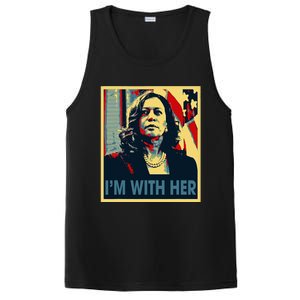 IM With Her Kamala Vote For 2024 President Kamala Harris PosiCharge Competitor Tank