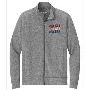 IM With Her Kamala Vote For 2024 President Kamala Harris Stretch Full-Zip Cadet Jacket