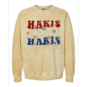 IM With Her Kamala Vote For 2024 President Kamala Harris Colorblast Crewneck Sweatshirt