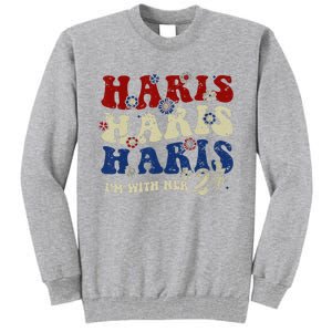 IM With Her Kamala Vote For 2024 President Kamala Harris Tall Sweatshirt