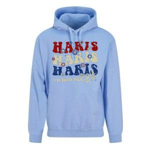 IM With Her Kamala Vote For 2024 President Kamala Harris Unisex Surf Hoodie