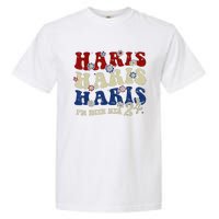 IM With Her Kamala Vote For 2024 President Kamala Harris Garment-Dyed Heavyweight T-Shirt