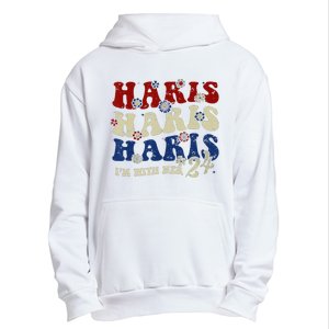 IM With Her Kamala Vote For 2024 President Kamala Harris Urban Pullover Hoodie