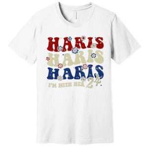 IM With Her Kamala Vote For 2024 President Kamala Harris Premium T-Shirt