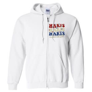 IM With Her Kamala Vote For 2024 President Kamala Harris Full Zip Hoodie