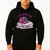 Im With Her Chucks And Pearls Kamala Harris Hoodie