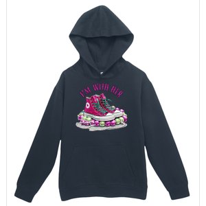 Im With Her Chucks And Pearls Kamala Harris Urban Pullover Hoodie