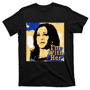 IM With Her Kamala Vote For 2024 President Kamalaharris T-Shirt