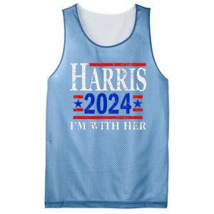 IM With Her Kamala Vote For 2024 President Kamala Harris Mesh Reversible Basketball Jersey Tank