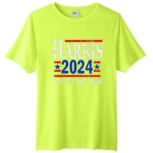 IM With Her Kamala Vote For 2024 President Kamala Harris Tall Fusion ChromaSoft Performance T-Shirt