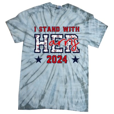 IM With Her President Kamala Election Tie-Dye T-Shirt